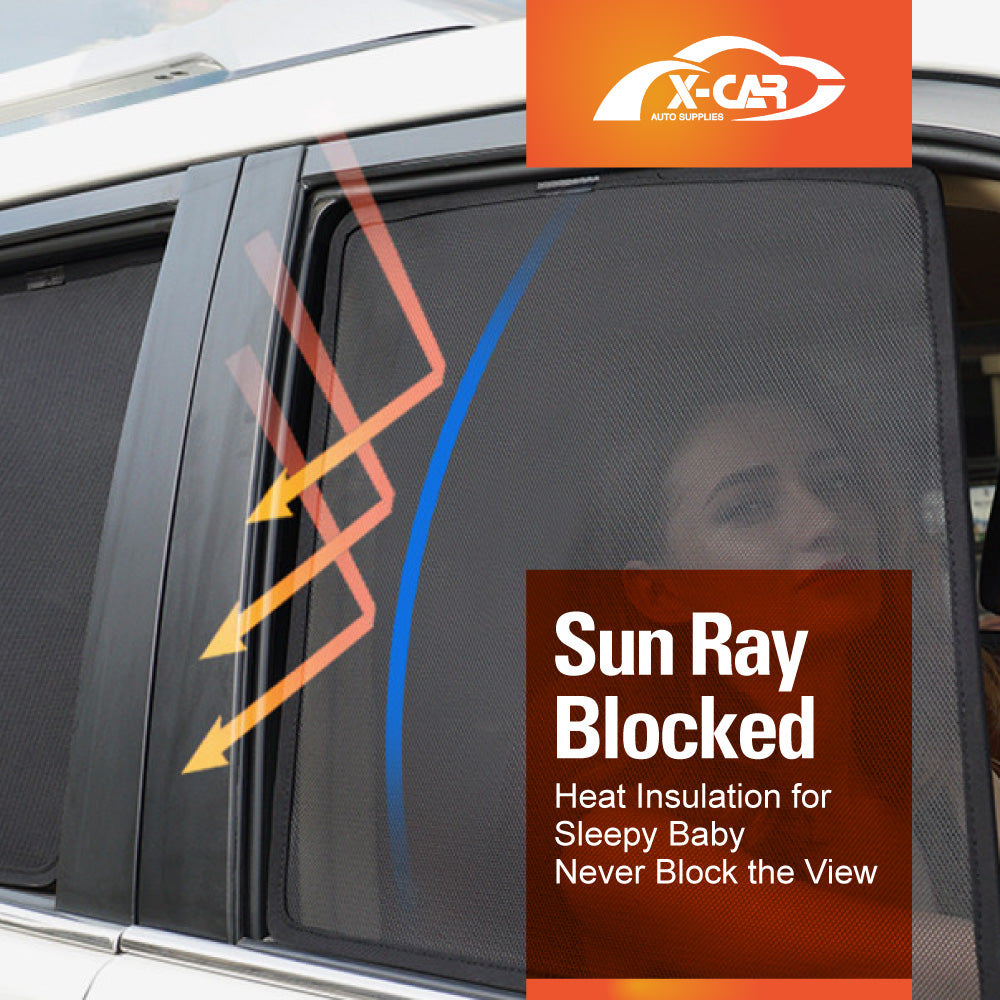 Window Sun Shades for Mazda CX-9 CX9 2016-Onwards Car Window Sun Blind Mesh Accessories
