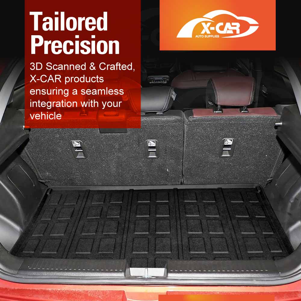 3D Floor Mats Boot Liner for Suzuki Fronx Hybrid 2025-Onwards All Weather Heavy Duty Upper Level Cargo Car Trunk Luggage Tray