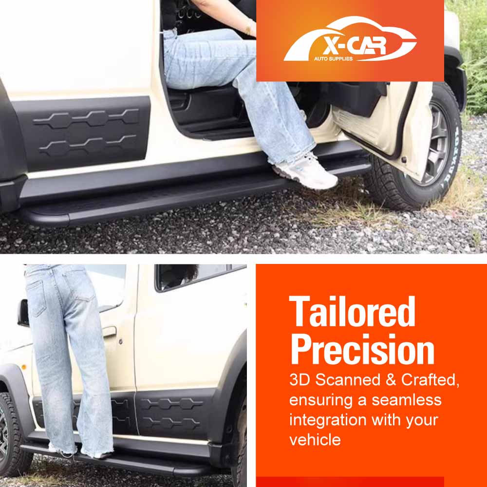 2PCS Side Step Bars for Suzuki Jimny XL 5-Door 2023-2025 Door Step Pedal Panel Exterior Accessories