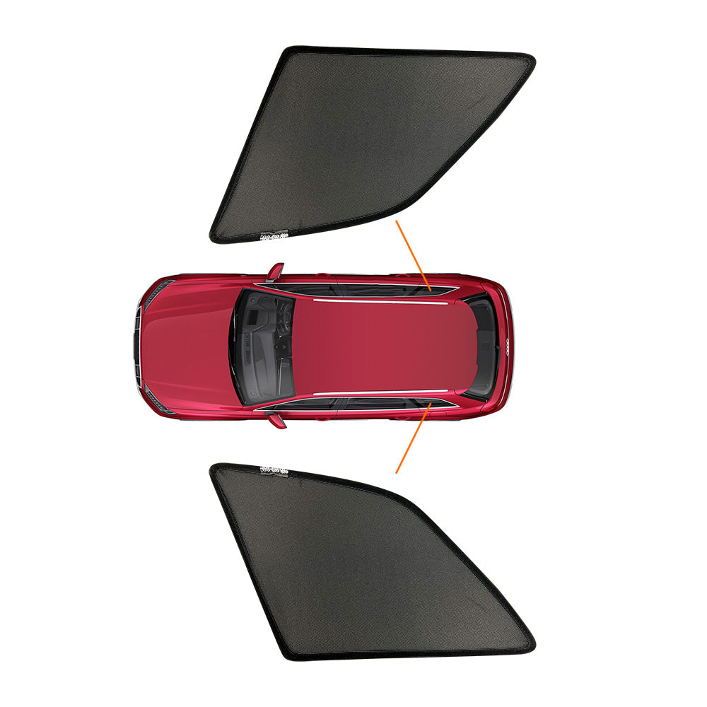 Port Window Sun Shade for Audi Q7 SQ7 2015-2025 Car Sun Blind Mesh Third Row Window