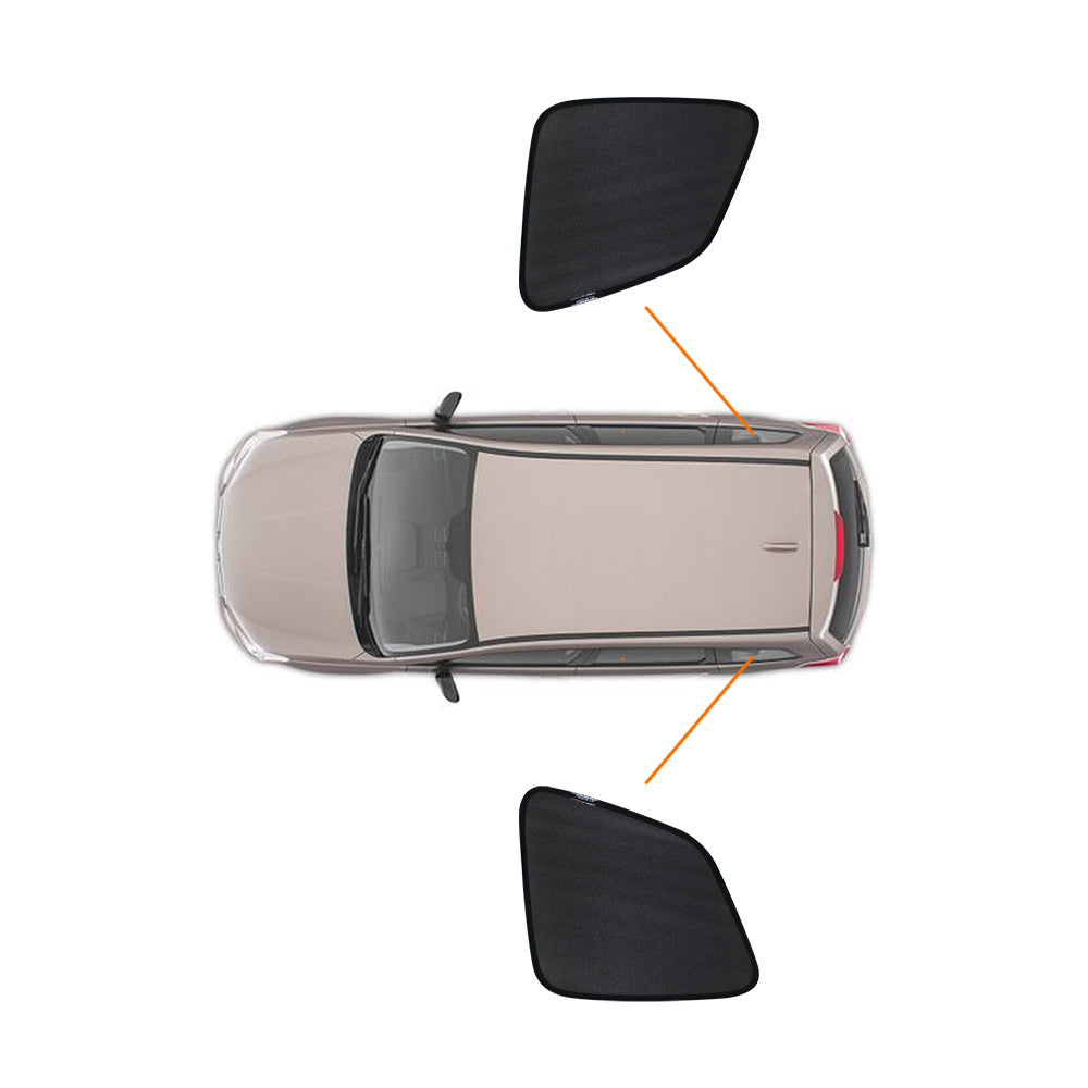 Port Window Sun Shade for Subaru Forester 2012 2013 2014 2015 2016 2017 2018 Car Sun Blind Mesh Third Row Window