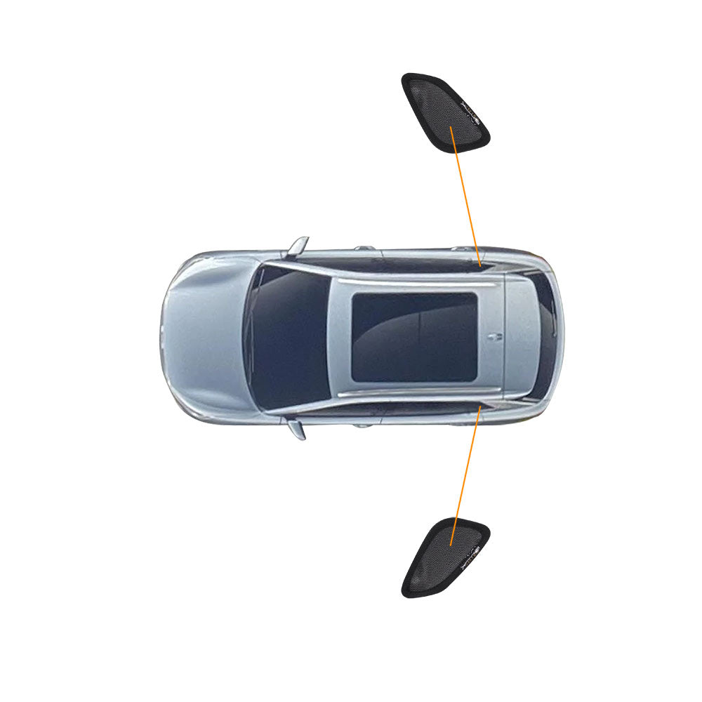 Port Window Sun Shade for BYD Atto 3 2022-2025 Car Sun Blind Mesh Third Row Window