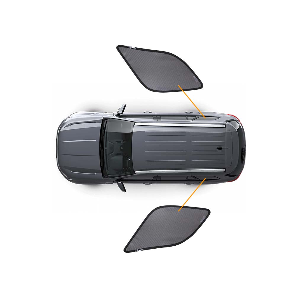 Port Window Sun Shade for Ford Everest 2015-2022 Car Sun Blind Mesh Third Row Window