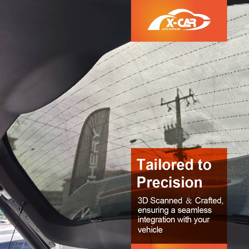 Rear Windscreen Sun Shade for Chery Tiggo 7 Pro 2023-Onwards Car Custom Wind Screen Sun Blind Mesh