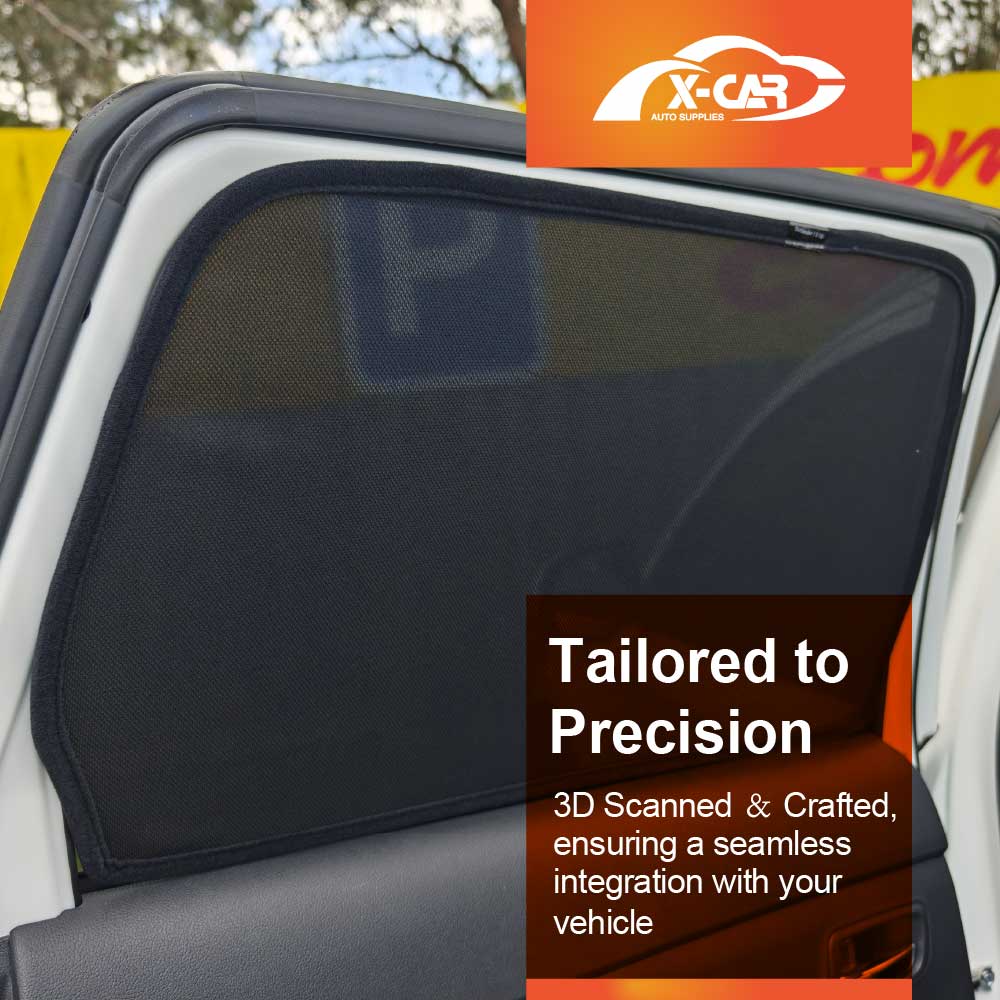 Window Sun Shades for Mitsubishi Outlander 2012-2021 Car UV Protection Custom Rear Windscreen Shade Blind Mesh