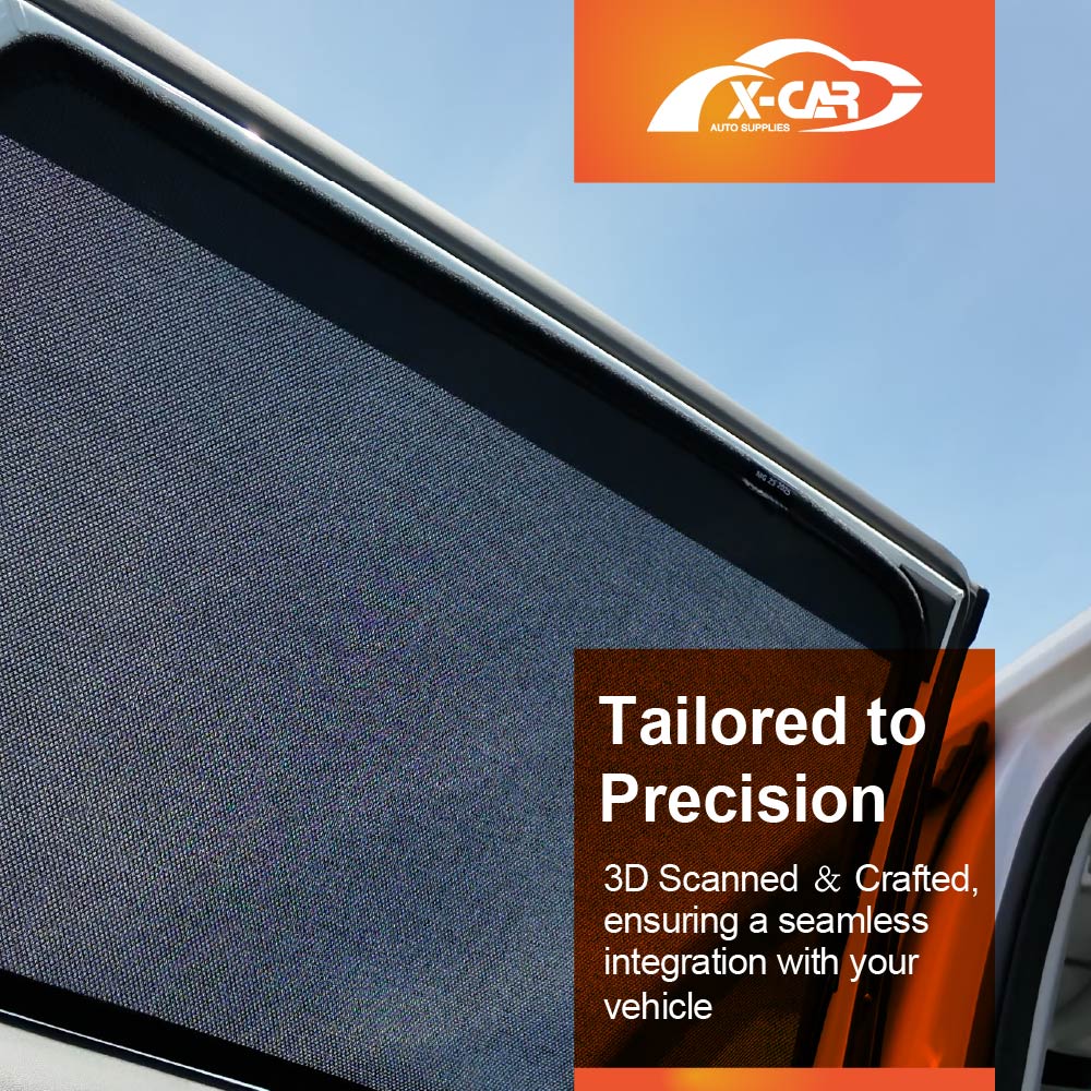 Rear Window Sun Shades for MG ZS 2024-Onwards Car UV Protection Custom Car Sunshade Blind Mesh