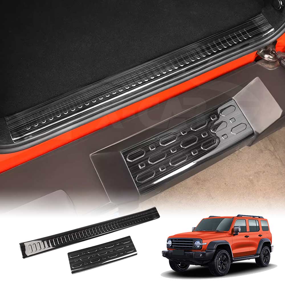 Rear Bumper Guard for GWM Tank 300 2023-2025 Boot Trunk Step Panel Protector Accessories