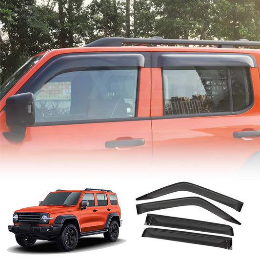 Weathershields for GWM Tank 300 2023-2025 Car Weather Shields Wind Deflectors Window Sun Visor