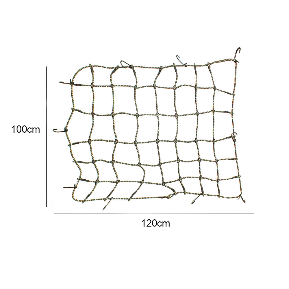 Roof Top Rack Cargo Net for GWM Tank300 2023-2025 Steel Hook Adjustable Luggage Bungee Net Exterior Accessories