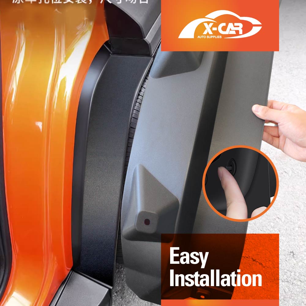 Rear Door Mudguard for GWM Tank 300 2023-2025 Splash Mud Guard Fender Set of 2