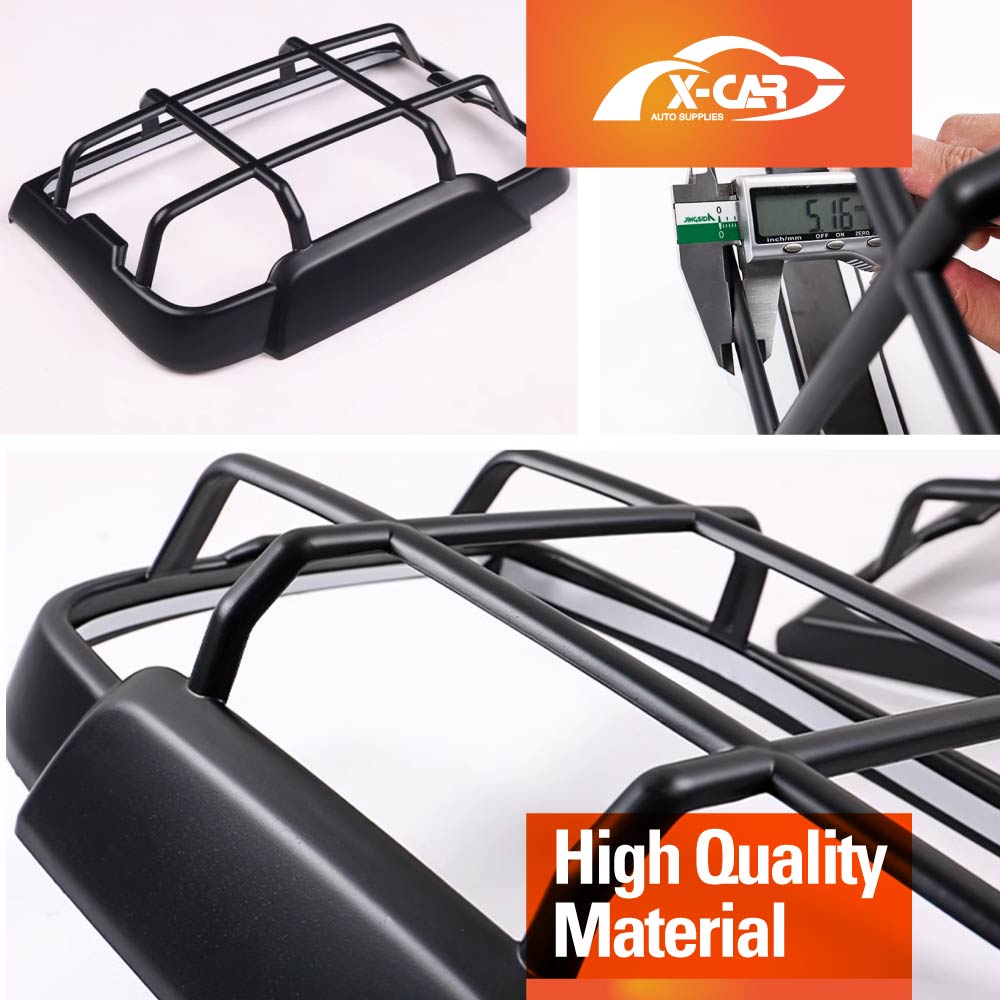 Tail Light Trim for GWM Tank 300 2023-2025 Matt Black Rear Lamp Taillight Frame Cover Guard Set of 2