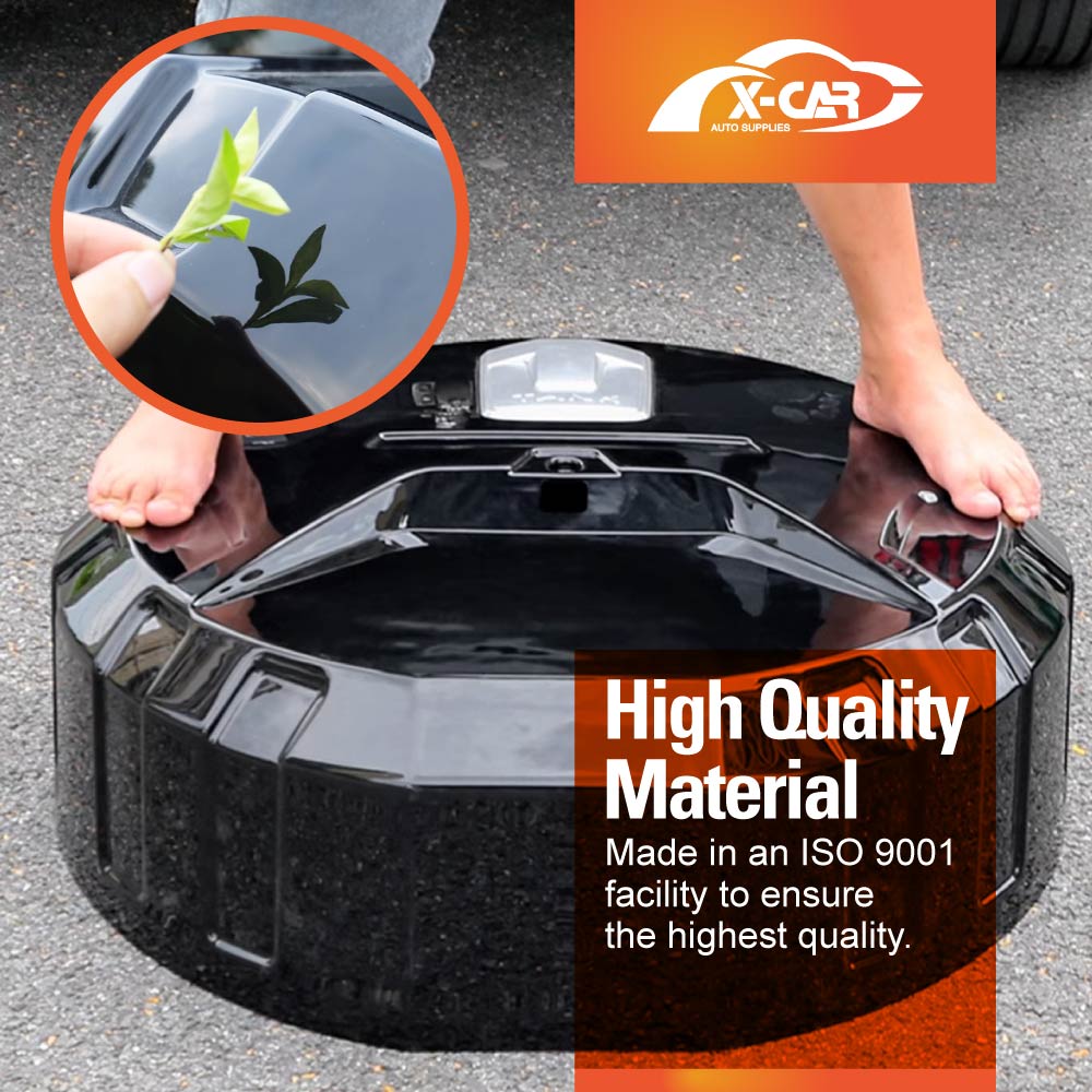 Glossy Black Spare Wheel Cover for GWM Tank 300 2023-2025 Tire Protective Case Exterior Modification Accessories