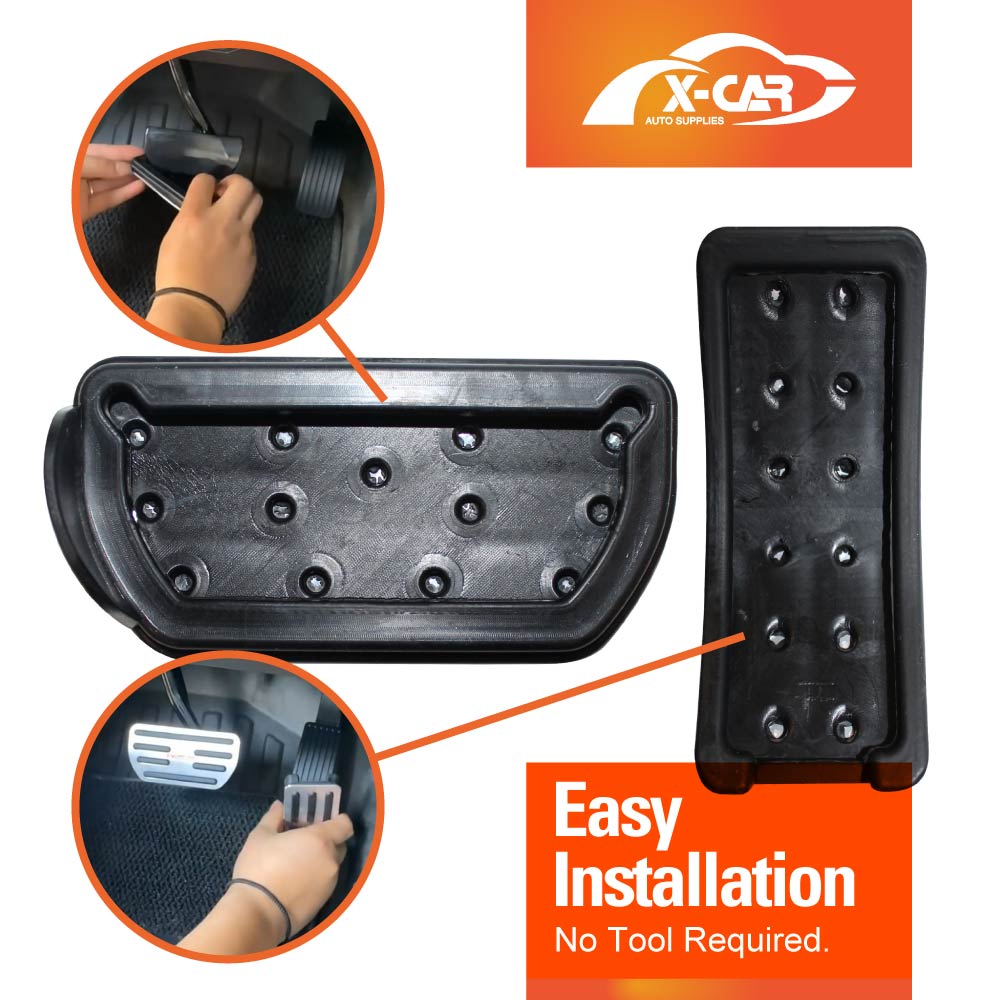 Foot Pedals Pads Cover Aluminum Non-Slip Anti-Slip Accelerator Brake for GWM Tank 300 2023-2025