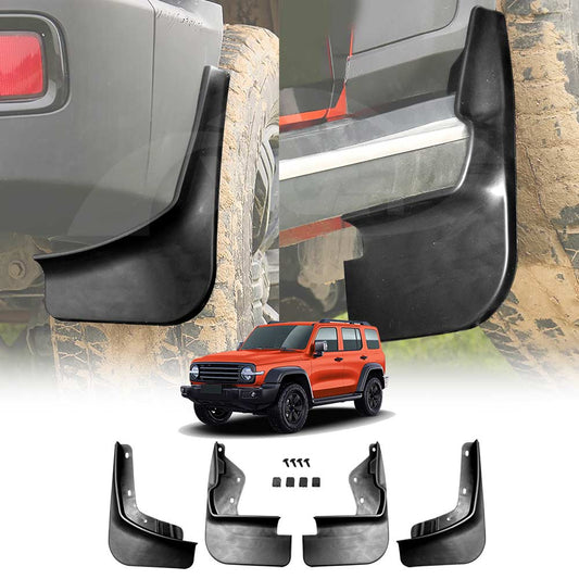GWM Tank 300 2023-2025 Mud Flaps Splash Guards Mudguard Fender Front and Rear Set of 4
