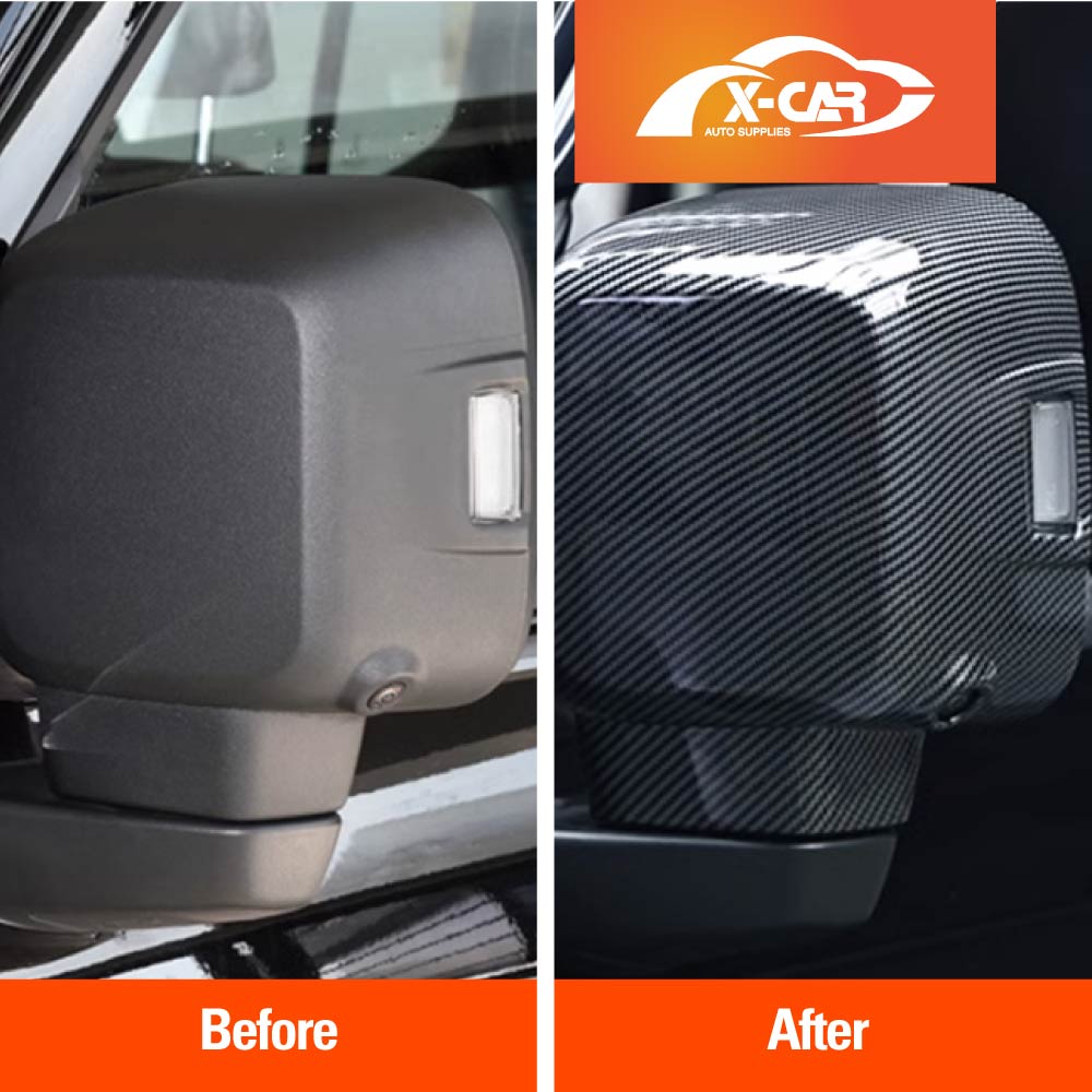 Rear View Mirror Trim Cover for GWM Tank 300 2023-2025 Exterior Accessories Side Mirror Cap Carbon Fiber Style