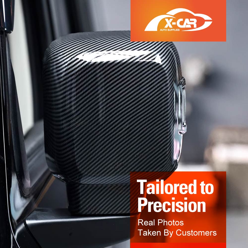 Rear View Mirror Trim Cover for GWM Tank 300 2023-2025 Exterior Accessories Side Mirror Cap Carbon Fiber Style