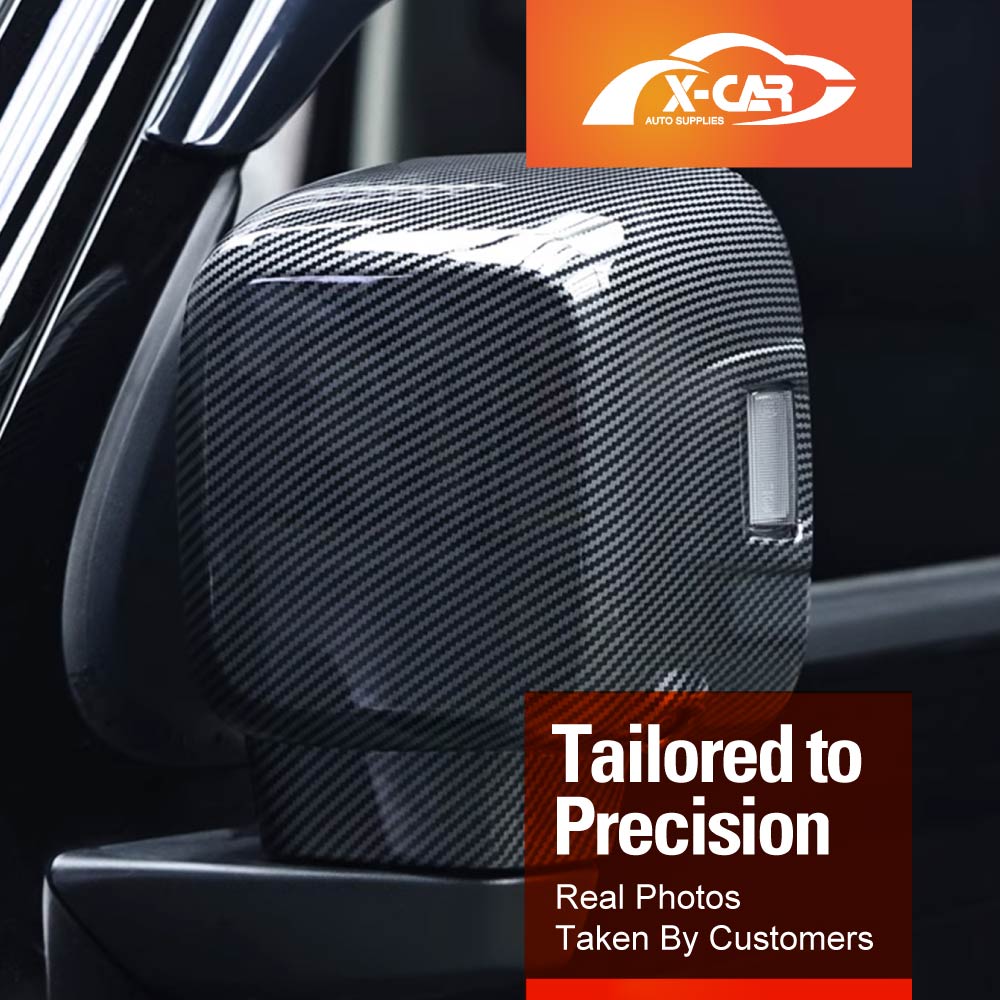 Rear View Mirror Trim Cover for GWM Tank 300 2023-2025 Exterior Accessories Side Mirror Cap Carbon Fiber Style