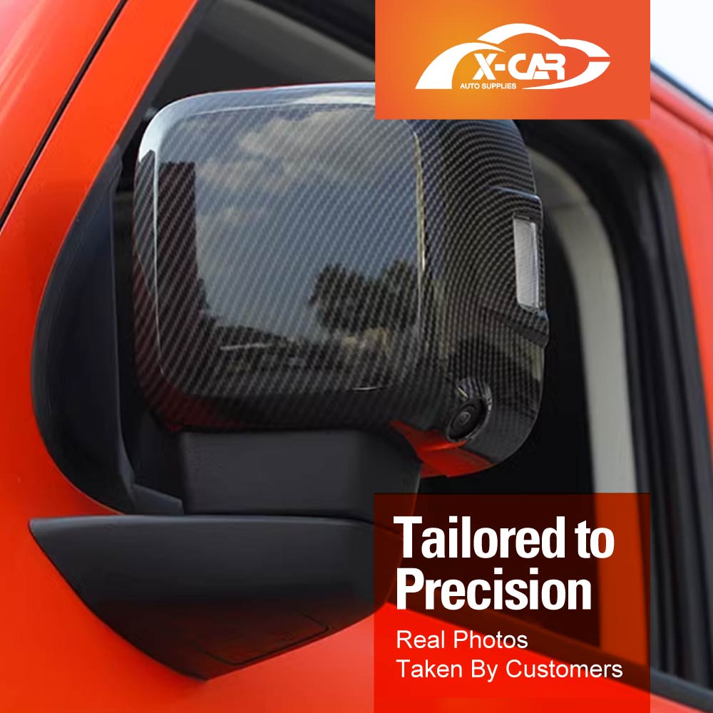 Rear View Mirror Trim Cover for GWM Tank 300 2023-2025 Exterior Accessories Side Mirror Cap Carbon Fiber Style