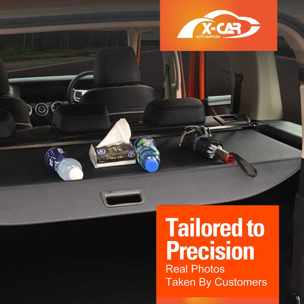 Retractable Cargo Cover for GWM Tank 300 2023-2025 Rear Rack Partition Shelter Canvas Trunk Luggage Security Shield Shade