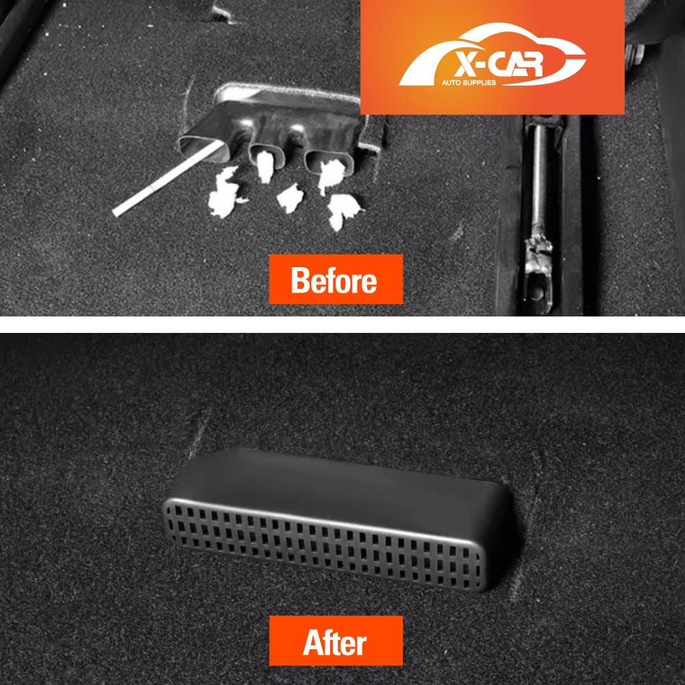 GWM Tank 300 2023-2025 Backseat Rear Under Seat Air Conditioning Outlet Vent Cover Flow Grille Protector Set of 2