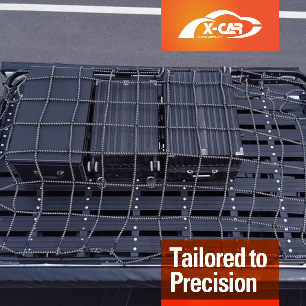 Roof Top Rack Cargo Net for GWM Tank 500 2024-2025 Steel Hook Adjustable Luggage Bungee Net Exterior Accessories