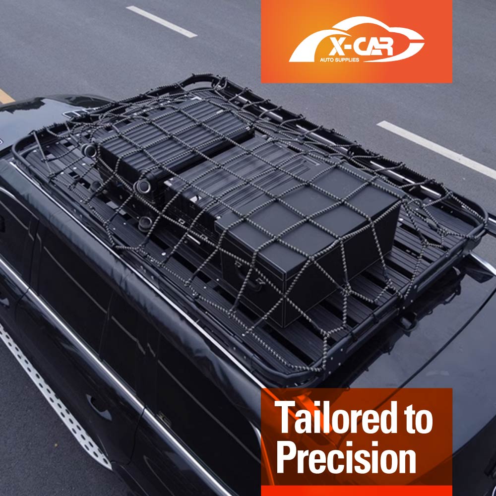 Roof Top Rack Cargo Net for GWM Tank 500 2024-2025 Steel Hook Adjustable Luggage Bungee Net Exterior Accessories