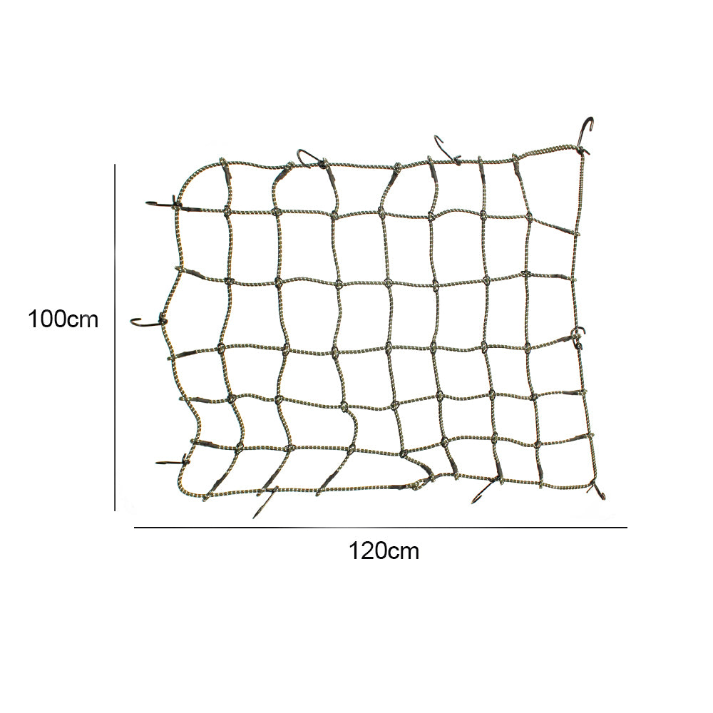 Roof Top Rack Cargo Net for GWM Tank 500 2024-2025 Steel Hook Adjustable Luggage Bungee Net Exterior Accessories