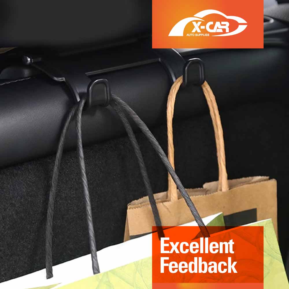 Rear Seat Hook Seat Belt Holder Bracket Organizer for Tesla Model Y 2021-2025 Set of 2