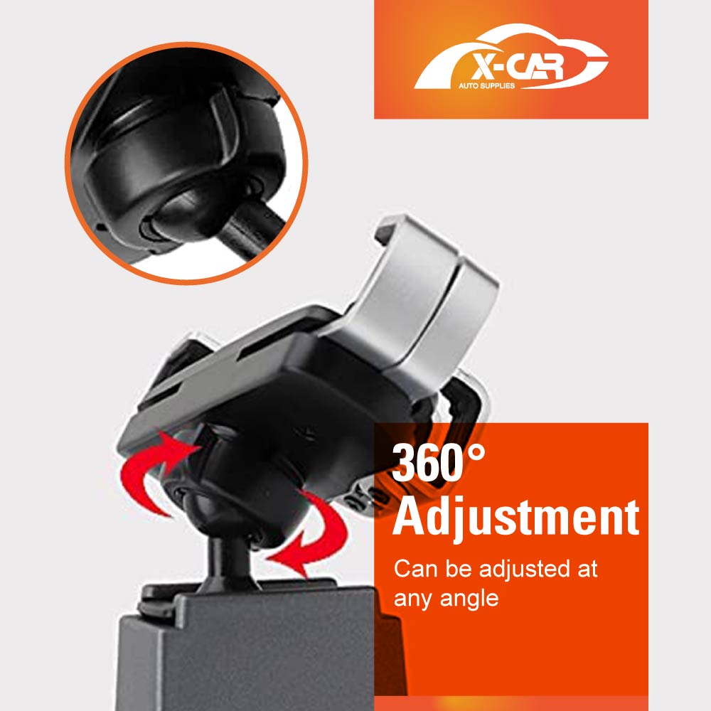 Tesla Model 3 2017-2023 and Model Y 2021-2025 Adjustable Gravity Car Mount Mobile Phone Holder Stand