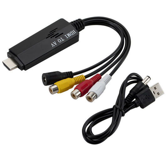 1080p HDMI Male to 3 RCA Composite AV CVBS Female Video Audio Cable Converter Adapter for DVD PS3 XBOX 360