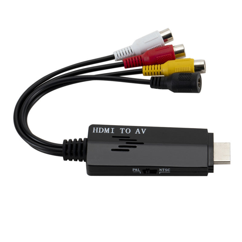 1080p HDMI Male to 3 RCA Composite AV CVBS Female Video Audio Cable Converter Adapter for DVD PS3 XBOX 360