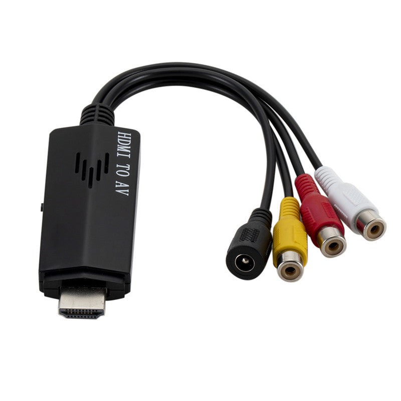 1080p HDMI Male to 3 RCA Composite AV CVBS Female Video Audio Cable Converter Adapter for DVD PS3 XBOX 360