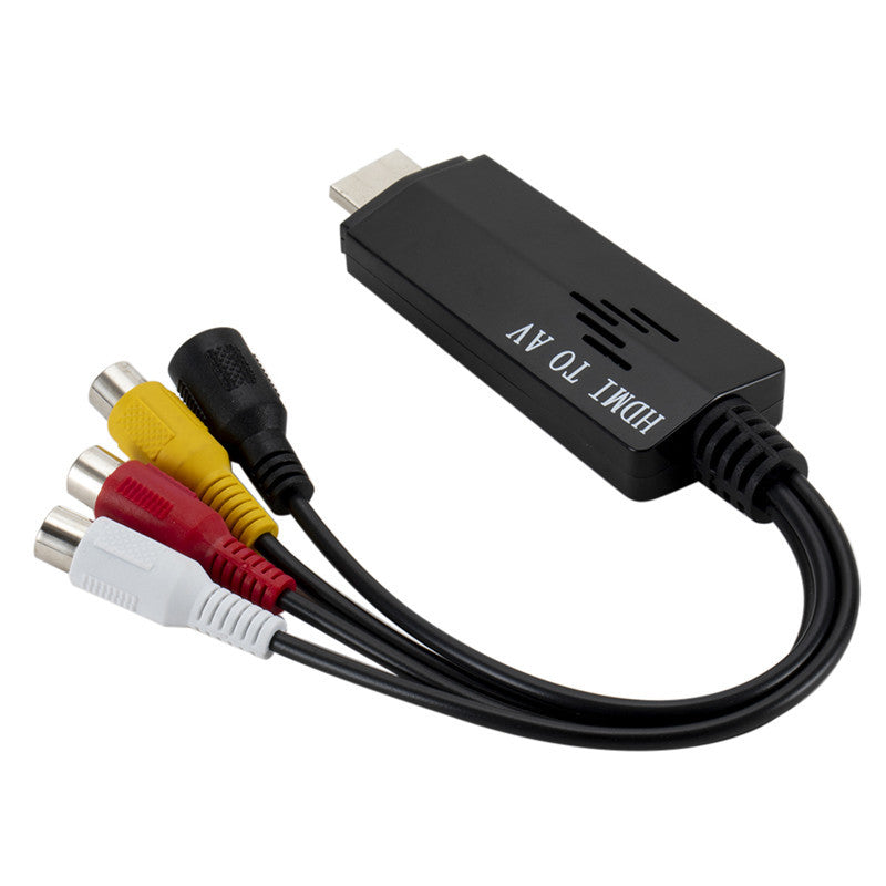 1080p HDMI Male to 3 RCA Composite AV CVBS Female Video Audio Cable Converter Adapter for DVD PS3 XBOX 360