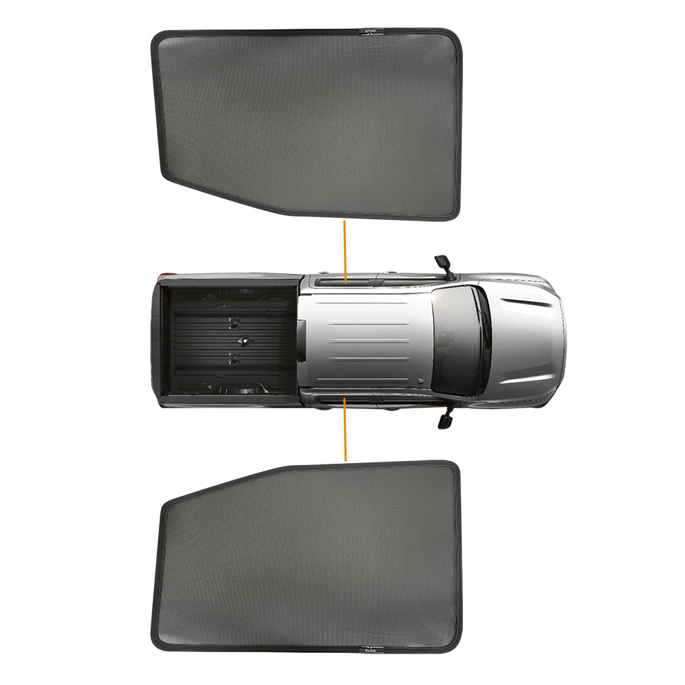 Rear Window Sun Shade for Nissan Navara D23 NP300 2015-2025 Car Sun Blind Mesh