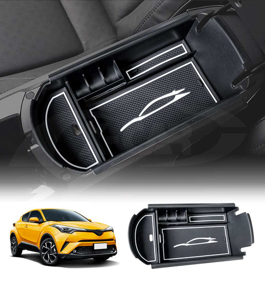 Centre Console Armrest Organizer Tray for Toyota C-HR CHR 2016-2023 Storage Box Accessories