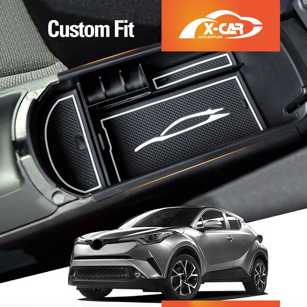 Centre Console Armrest Organizer Tray for Toyota C-HR CHR 2016-2023 Storage Box Accessories