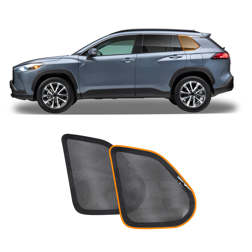 Port Window Sun Shade for Toyota Corolla Cross 2022-Onwards Car Sun Blind Mesh Third Row Window