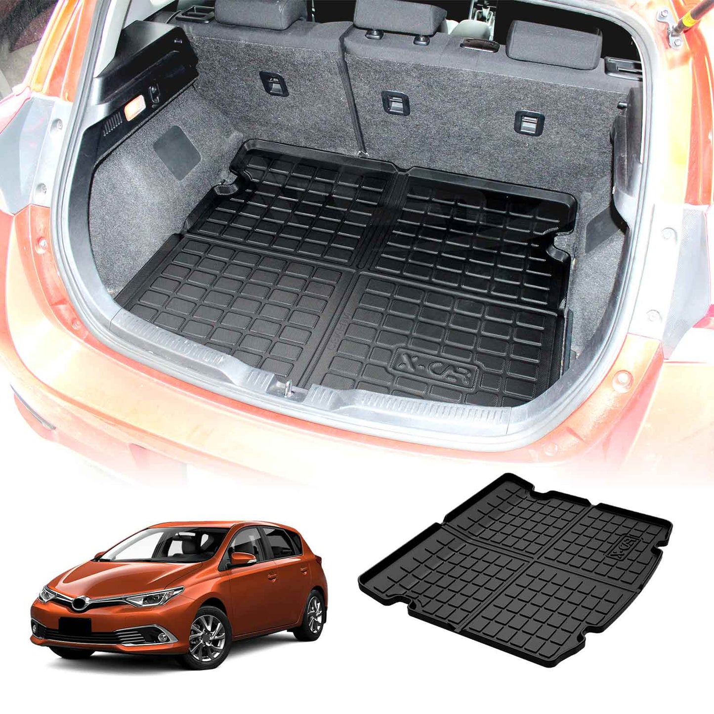 Boot Liner for Toyota Corolla Hatchback 2012-2018 All Weather Heavy Duty Cargo Trunk Cover Mat Luggage Tray Car Accessories