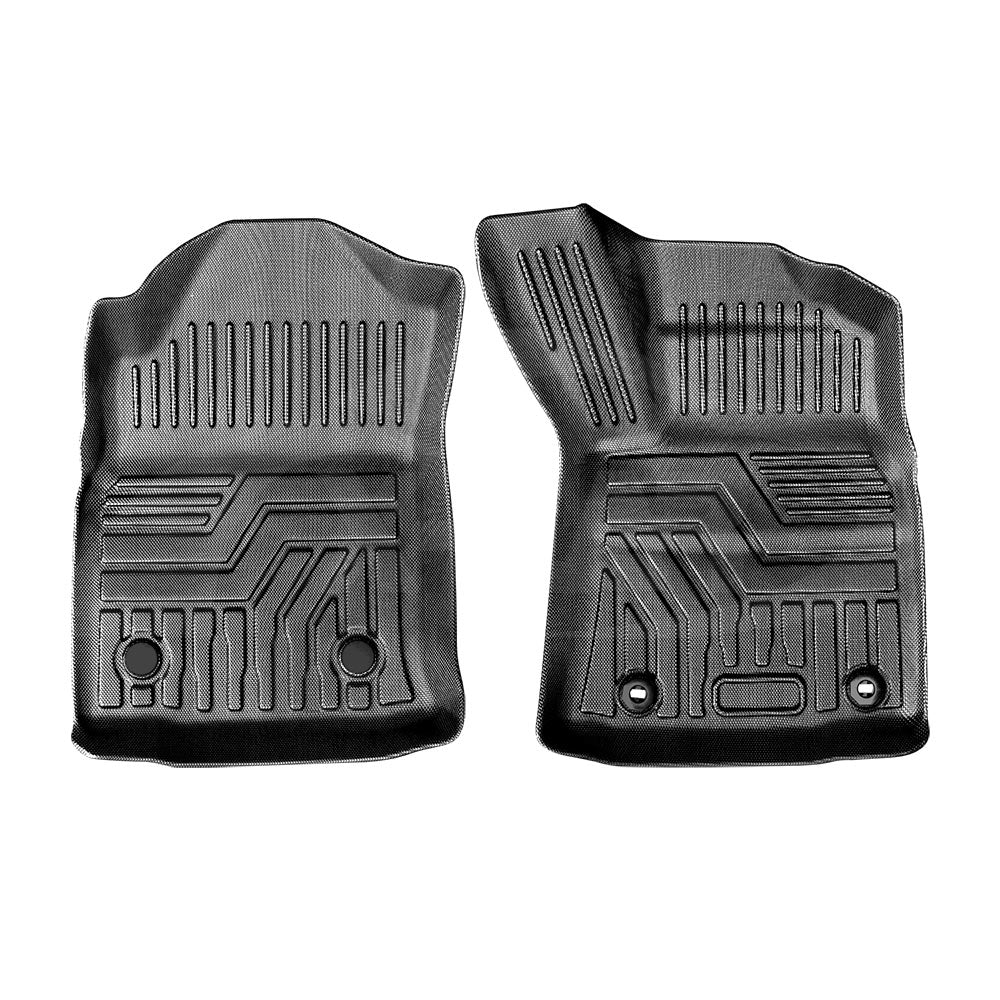 3D Heavy Duty All Weather Car Front Floor Mats Carpet Liner for Toyota Hilux Auto Single / Extra Cab 2016-2025