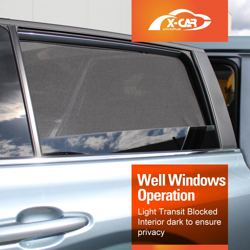 Port Rear Window Sun Shade for Toyota Kluger 2021-2025 Car Sun Blind Mesh