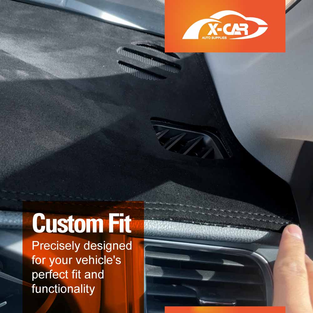 Dash Mat for Toyota Kluger 2014-2021 Non-Slip Microfiber Pad Cover Interior Accessories