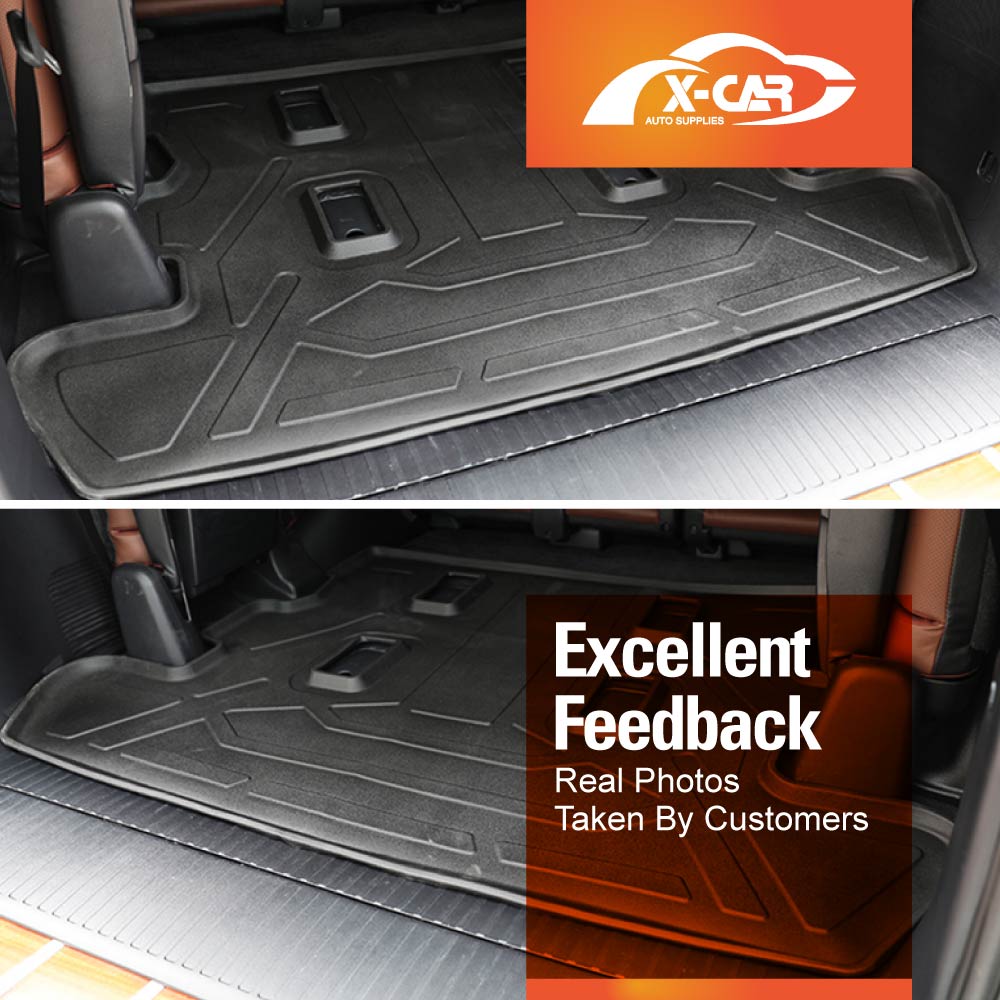 Cargo Mat Boot Liner Luggage Tray for Toyota Landcruiser 200 Series GXL VX SAHARA ALTITUDE 2007-2021