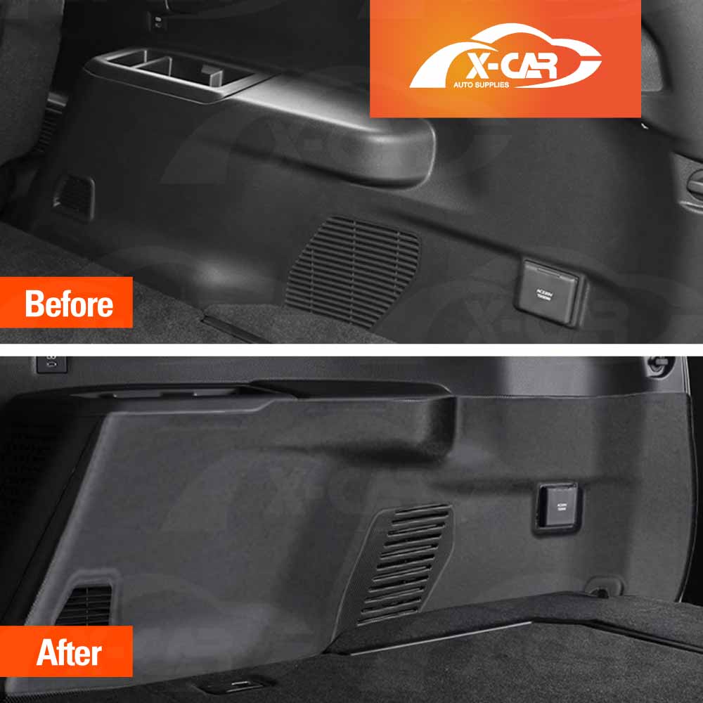 Boot Liner Kick Mats for Toyota Prado 250 Series 5-Seater 2024-Onwards All Weather Heavy Duty Cargo Car Seat Side Trunk Protector