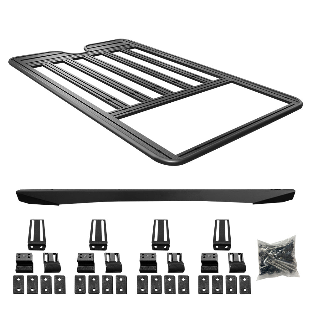 Roof Luggage Rack for Toyota Prado 250 Series VX/Kakadu/Altitude 2024-2025 Multi-Functional Expansion Platform Aluminum Alloy