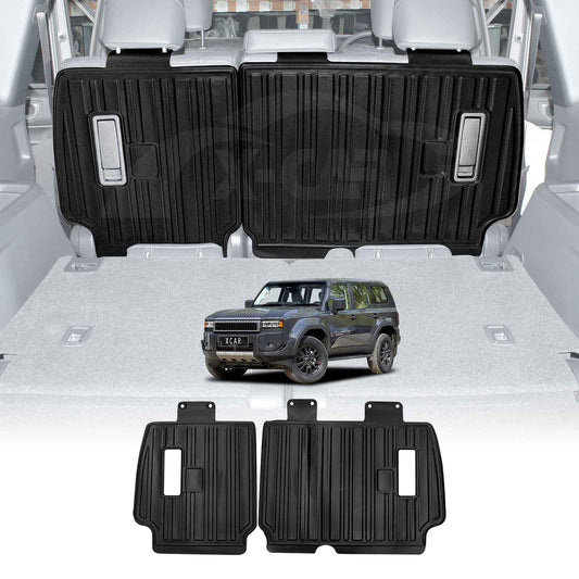 Back Seat Protector for Lexus GX 550 GX550 2024-Onwards All Weather Heavy Duty Car Seat Kick Mats Cover