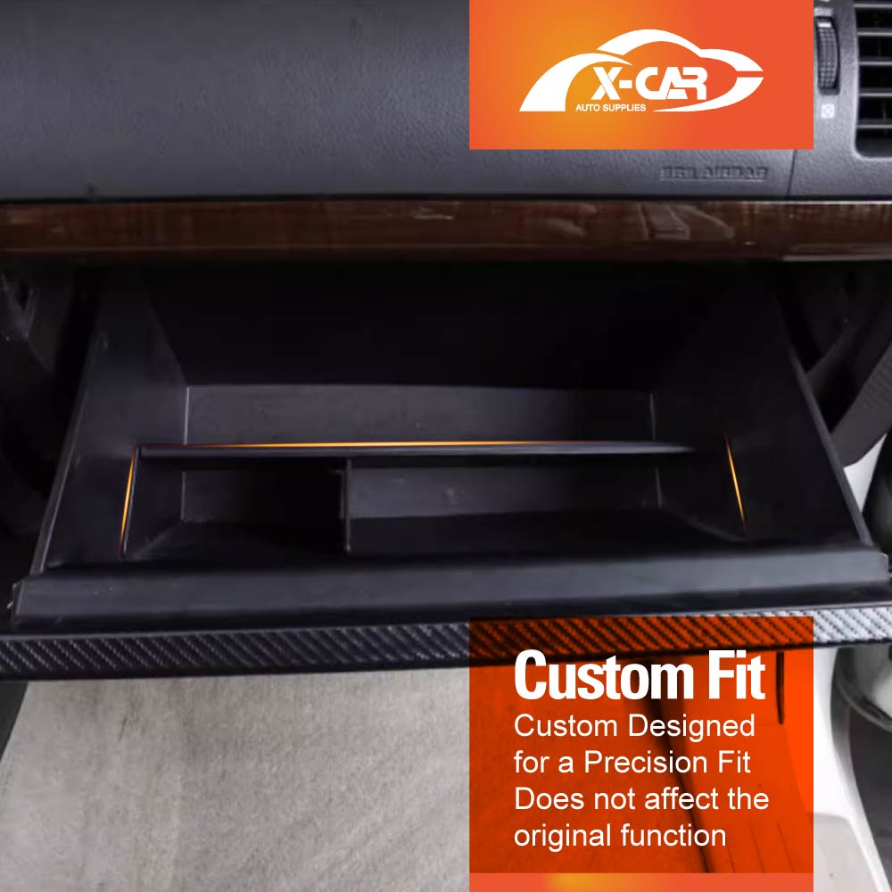 Glove Box Organizer Insert Tray for Toyota Prado 150 Series 2009-2024 Car Storage Box Accessories