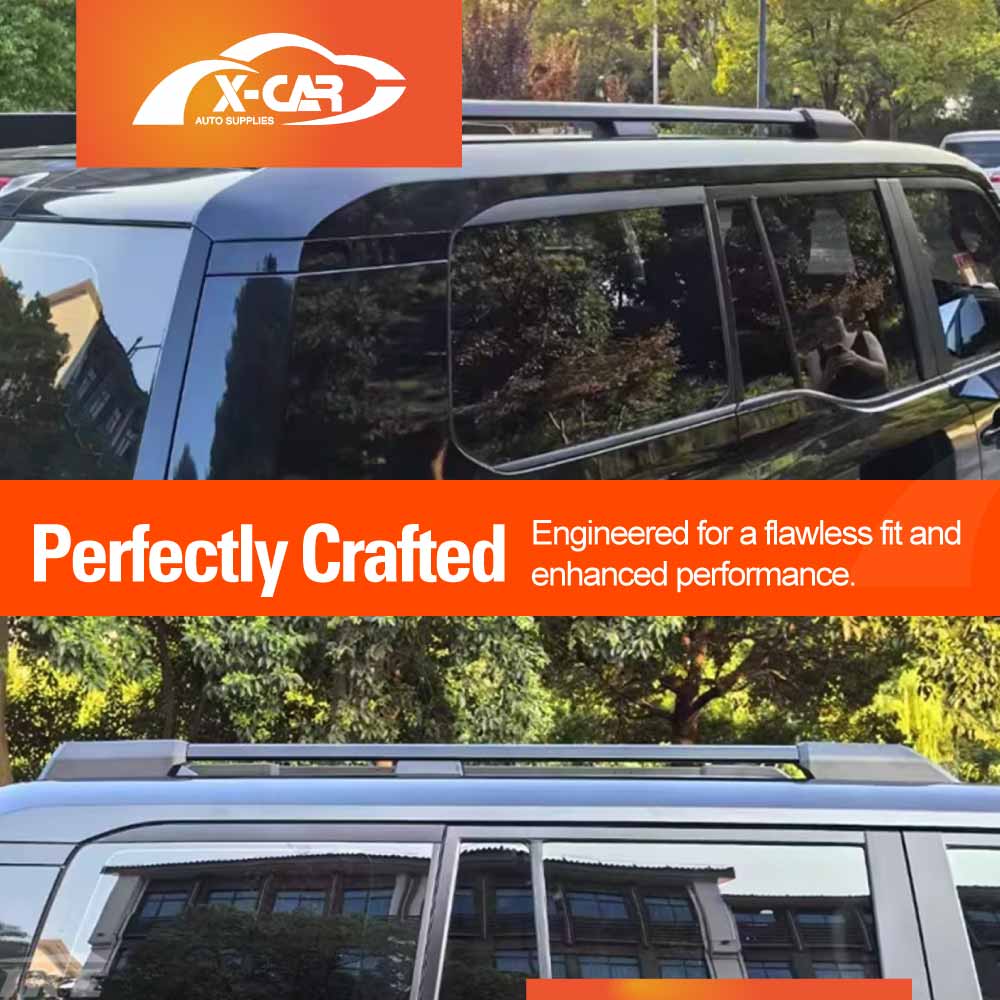 Roof Side Rails Kit for Toyota Prado 250 Series 2024-Onwards OE-Style Mounting Hardware Roof Rack Bars Accessories