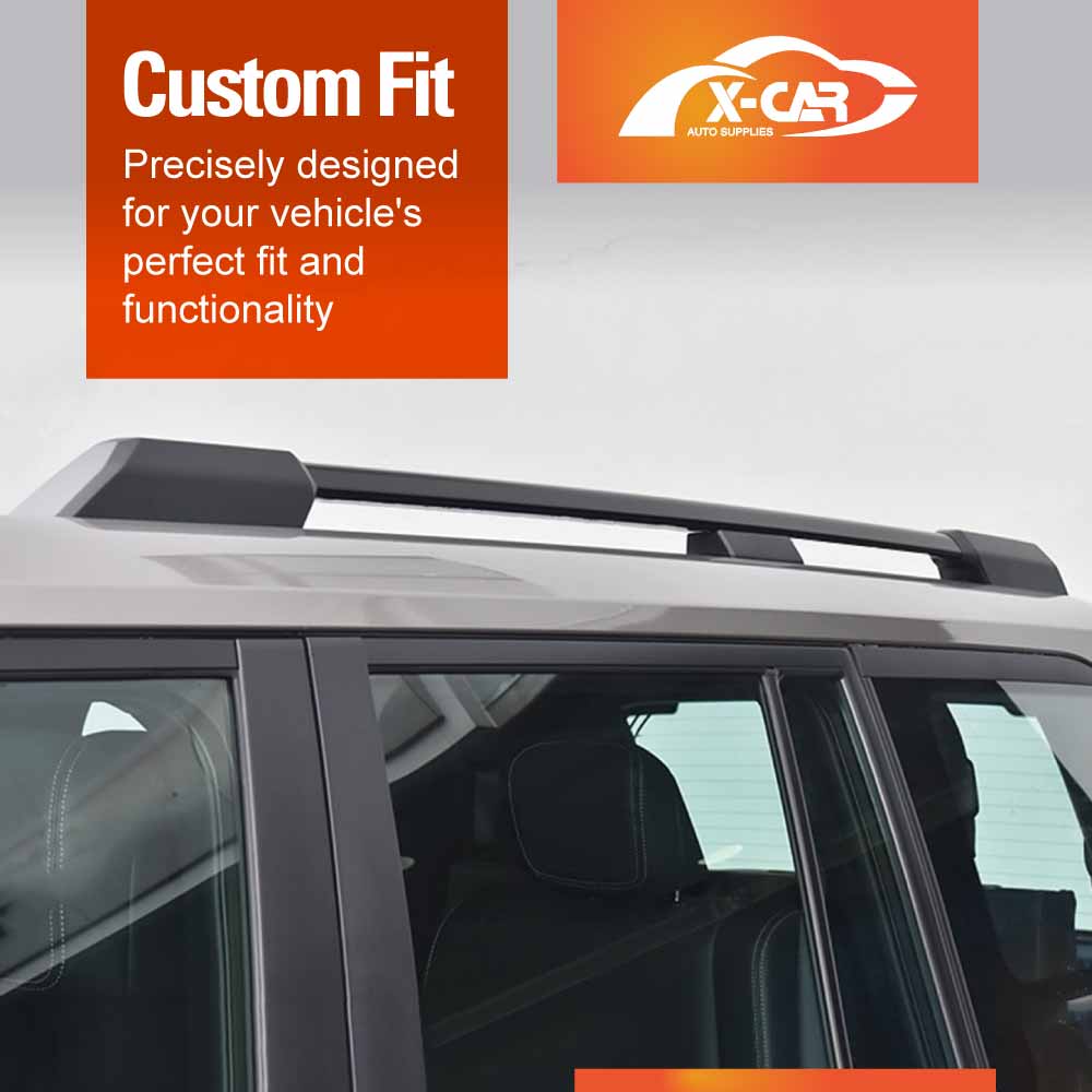 Roof Side Rails Kit for Toyota Prado 250 Series 2024-Onwards OE-Style Mounting Hardware Roof Rack Bars Accessories