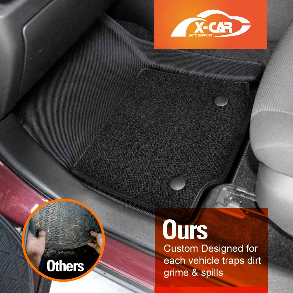 Premium Floor Mats for Toyota RAV4 RAV 4 XA50 Hybrid 2019-2025 Heavy Duty All Weather Double Layer TPE Carpet Car Interior Liner Set