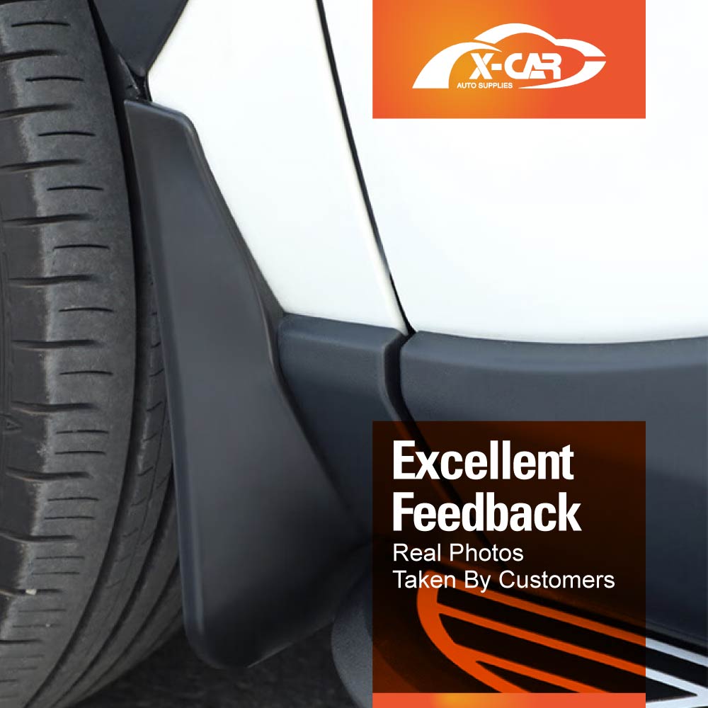 Mud Flaps Splash Guards for Toyota Rav4 RAV 4 2019-Onwards Mudguard Fender Front and Rear Set of 4